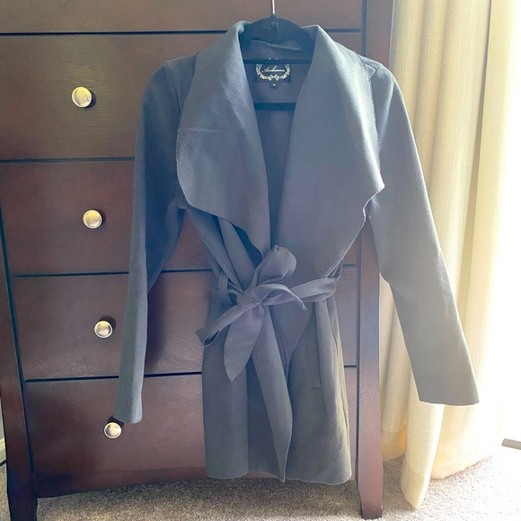 Ambiance Trench Style Coat - Picture 2 of 6